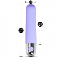 Vibrator 3.8 Inches Silicone 10-Speed Rechargeable LAVENDAR